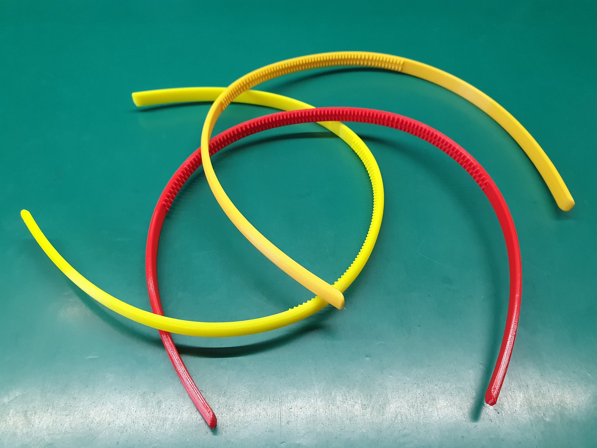 Băng đô an toàn với 2 hàng chóp cho tóc