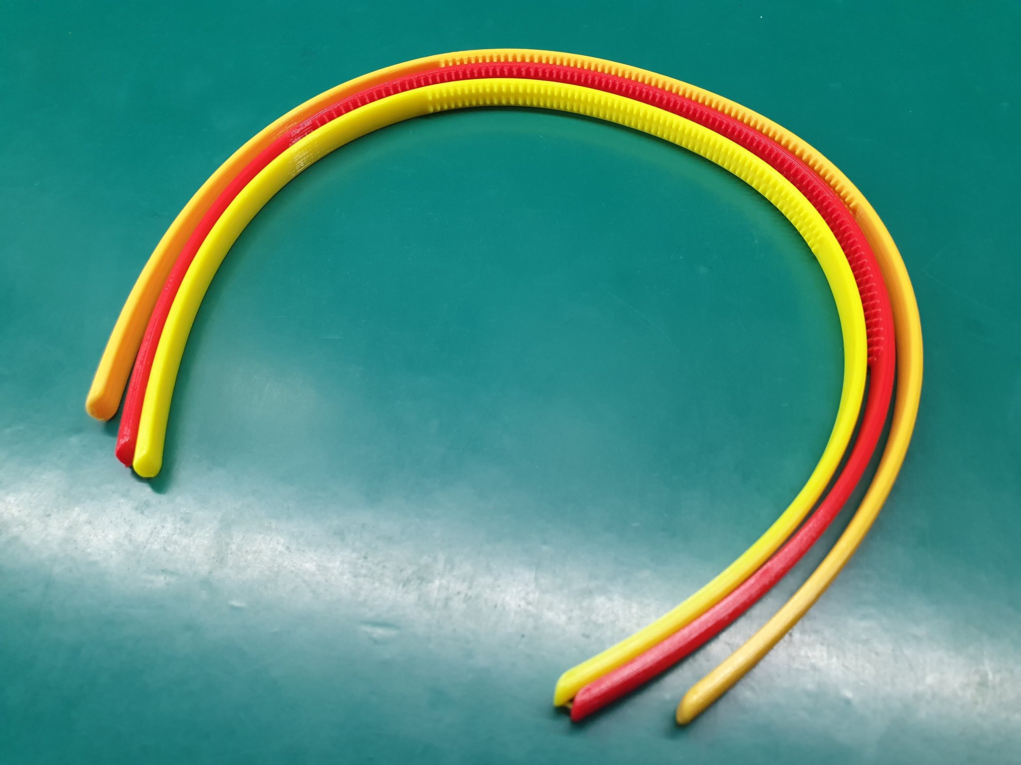 Băng đô an toàn với 2 hàng chóp cho tóc