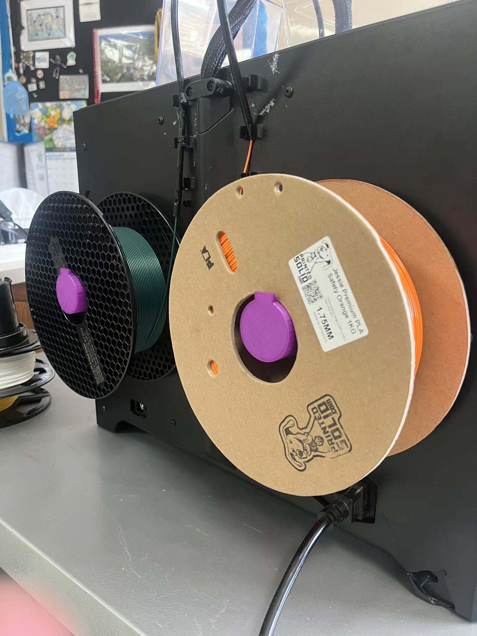 Giá đỡ cuộn lớn cho máy in Flashforge Creator Pro