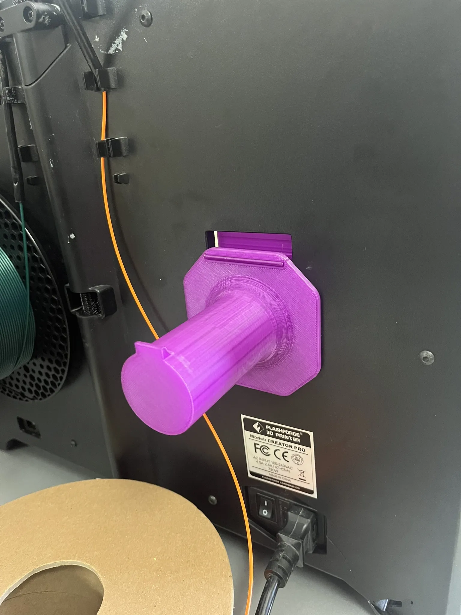 Giá đỡ cuộn lớn cho máy in Flashforge Creator Pro