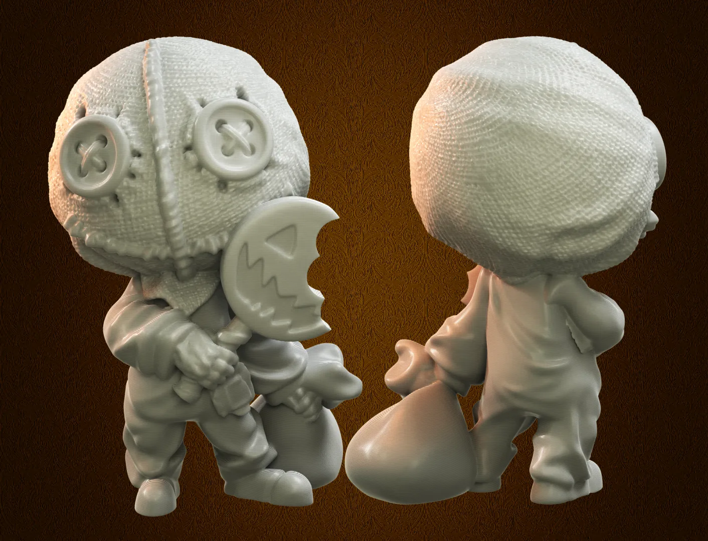 Nhân vật Sam Halloween dễ thương và đáng sợ từ phim