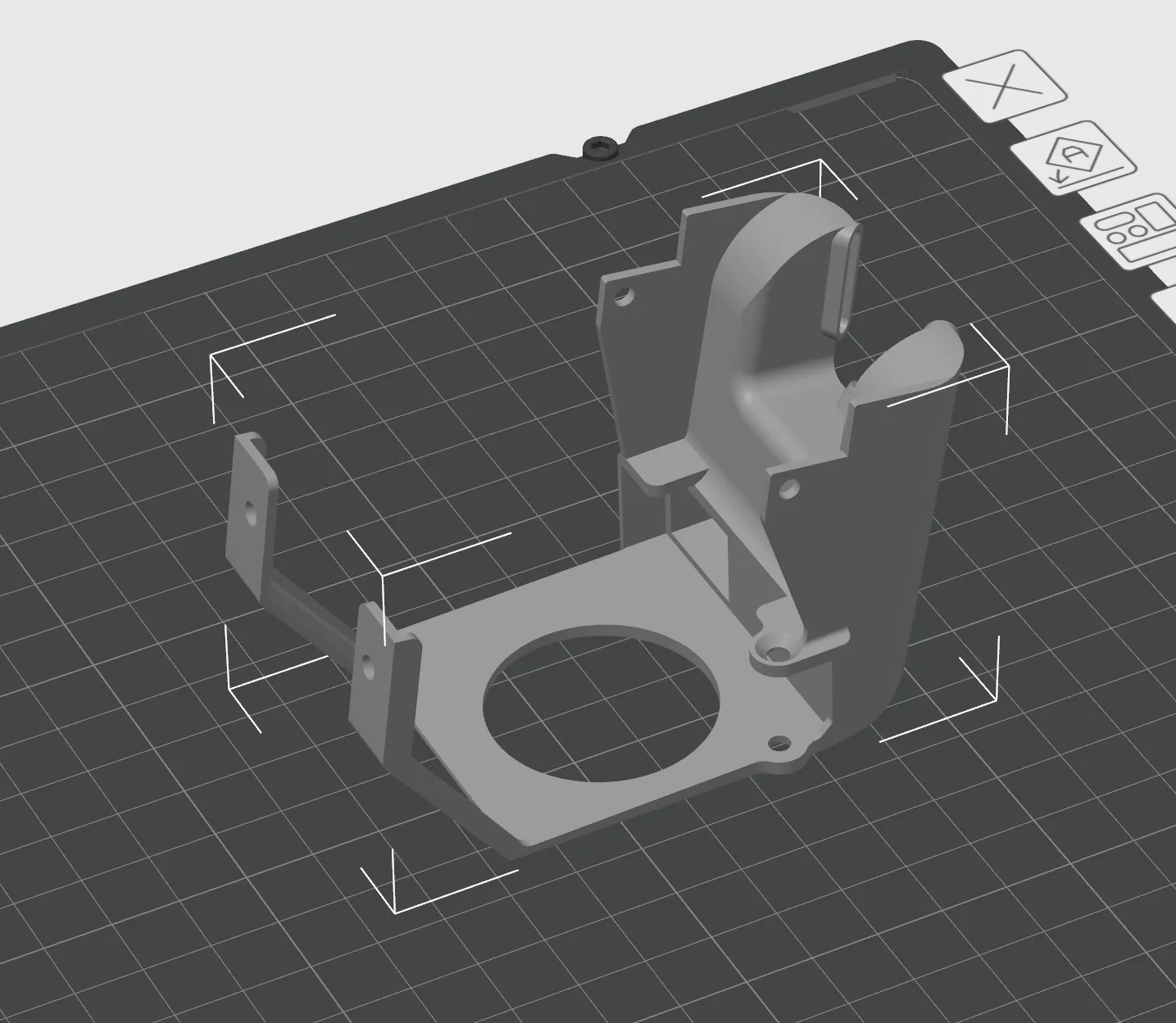 Túm Lại: Nắp Đầu Phun Máy In Creality K1/K1C Có Quạt 5015