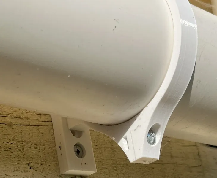 Giá đỡ ống nước PVC 90mm cho nhà và hiên