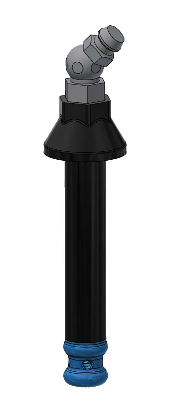 Tay quay nhỏ với hệ thống bôi trơn cho dự án DIY