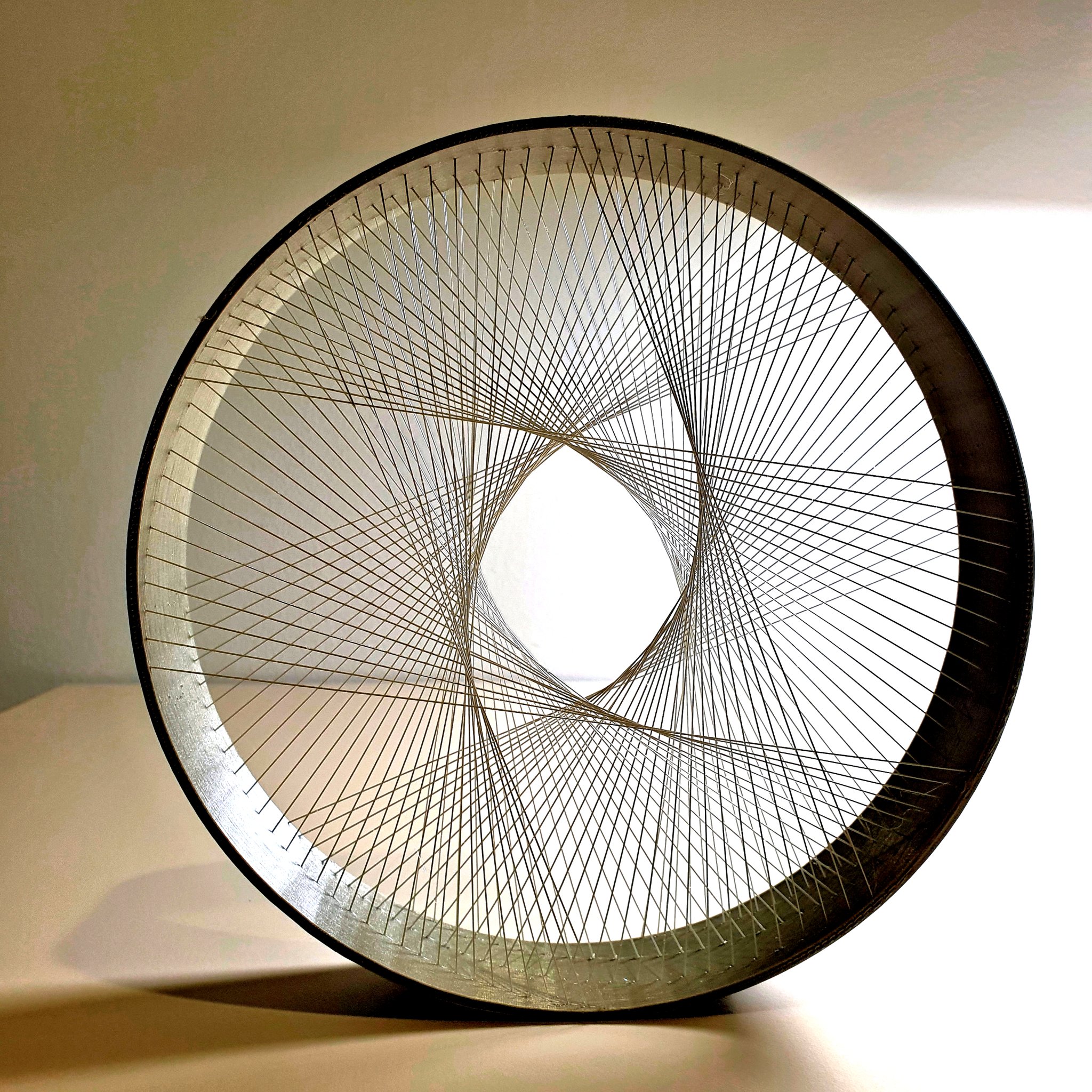 Nghệ thuật dây hình tròn in 3D với độ cao lớp 0.3mm