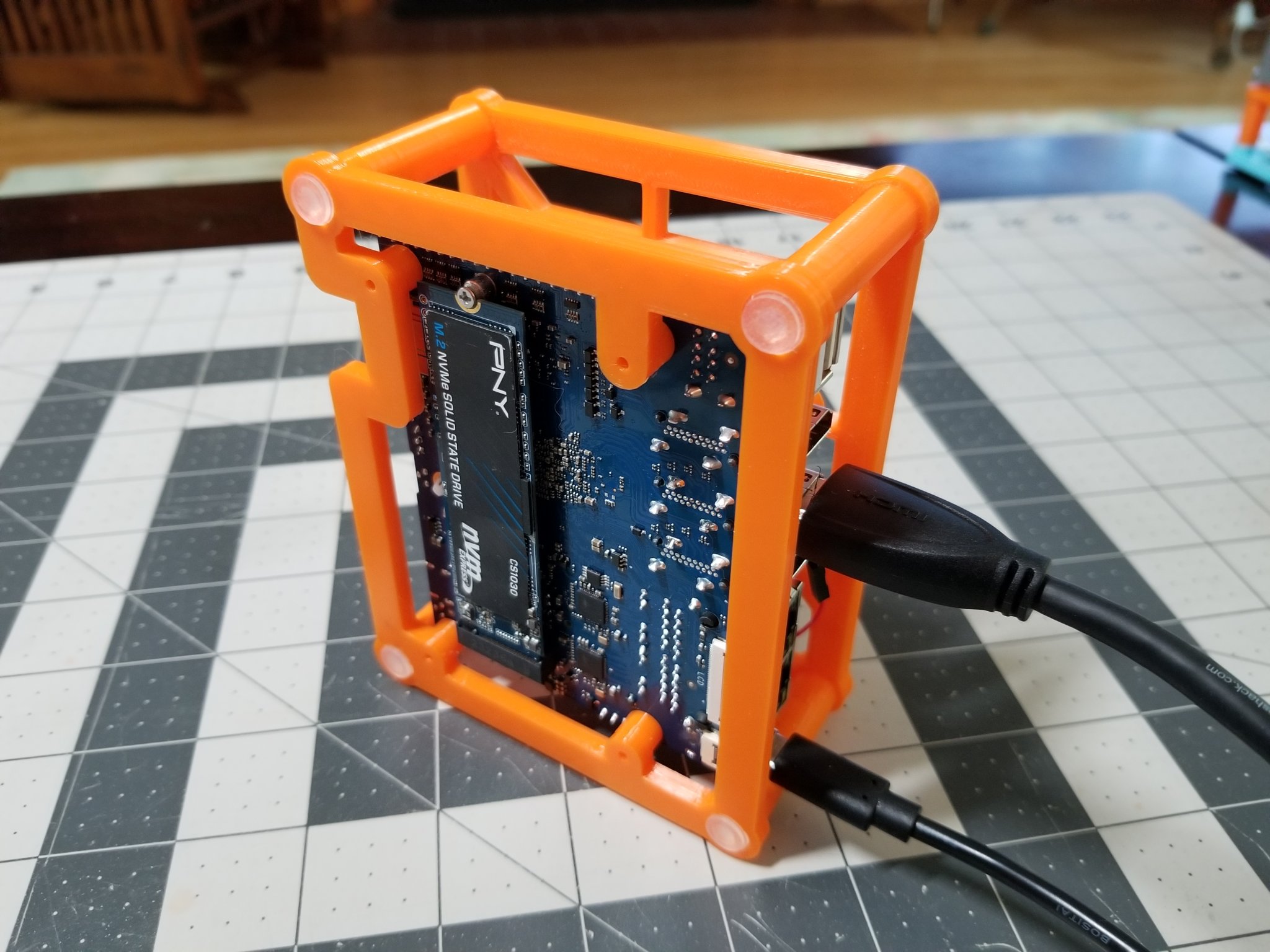 Vỏ bảo vệ Rollbar cho Orange Pi 5 Plus và tản nhiệt nhôm chính h...