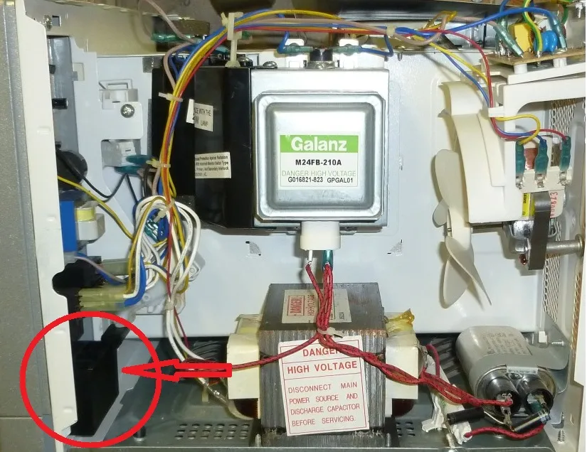 Nắp mở cửa cho lò vi sóng Medion MD 10940