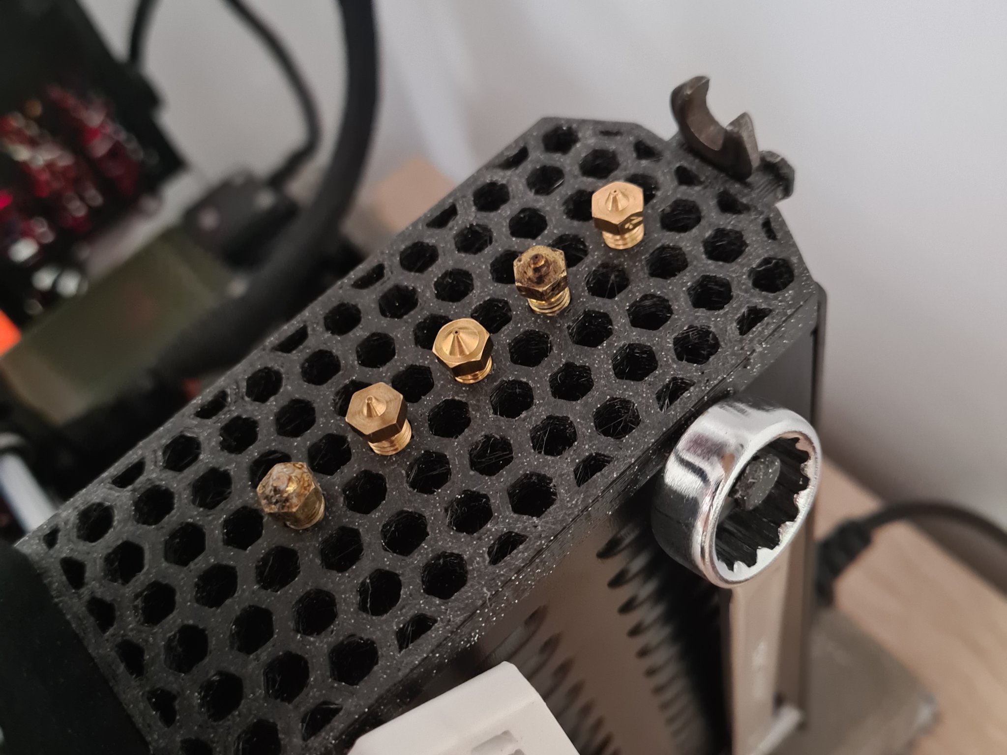 Giá đỡ công cụ và vòi phun cho PSU MK3S/+