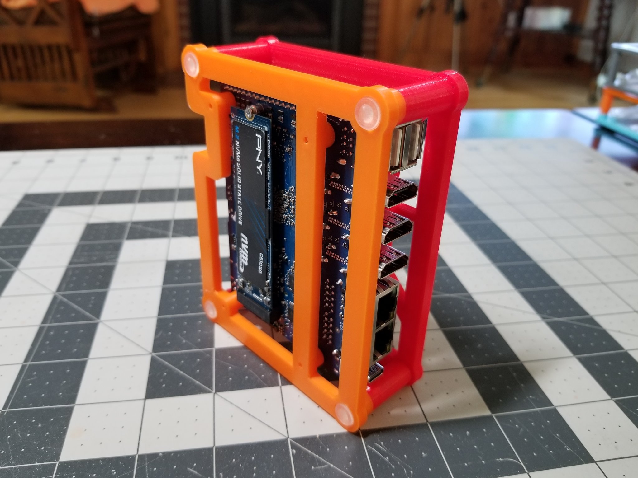 Giá đỡ bảo vệ cho Orange Pi 5 Plus và tản nhiệt nhôm chính hãng