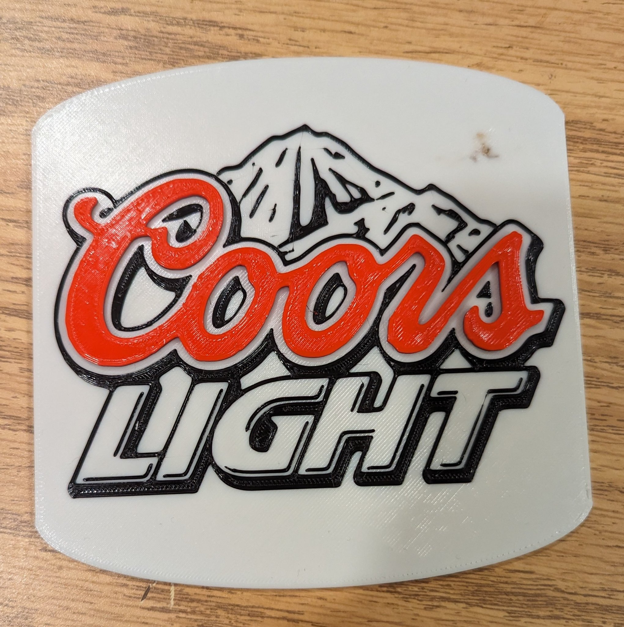 Biển hiệu Coors Light hoặc bảng công tắc đèn