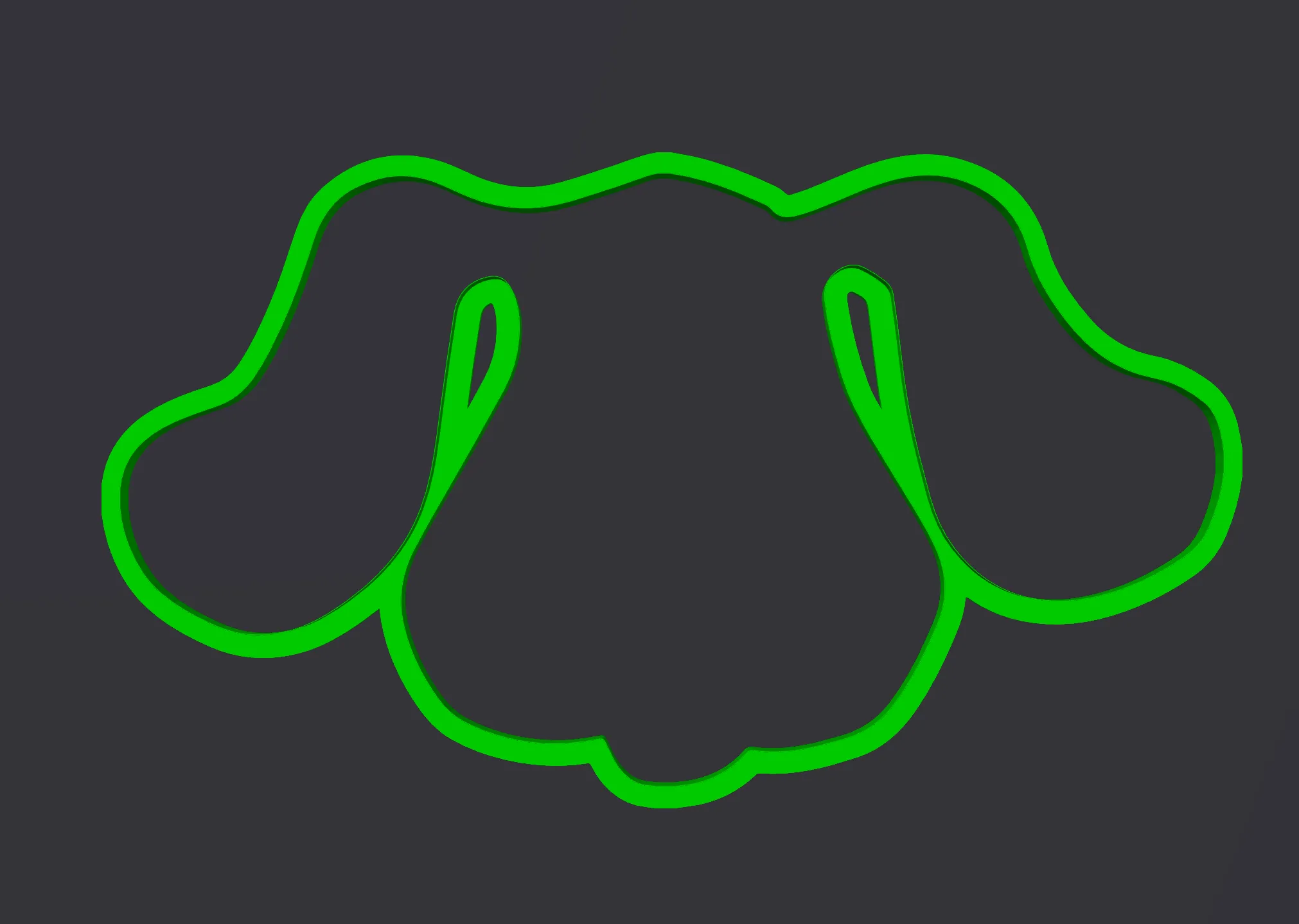 Cutter bánh quy hình nhân vật Blue từ Blues Clues