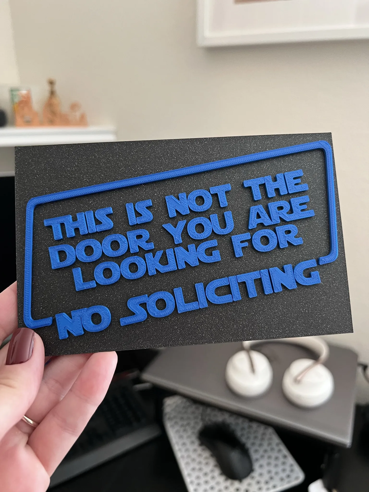 Biển báo không tiếp thị theo chủ đề Star Wars