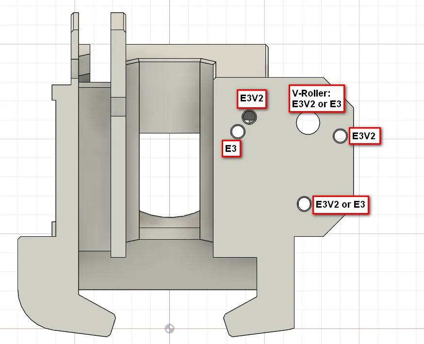 Bản remix Satsana fanduct cho Ender 3 V2 với BLTouch