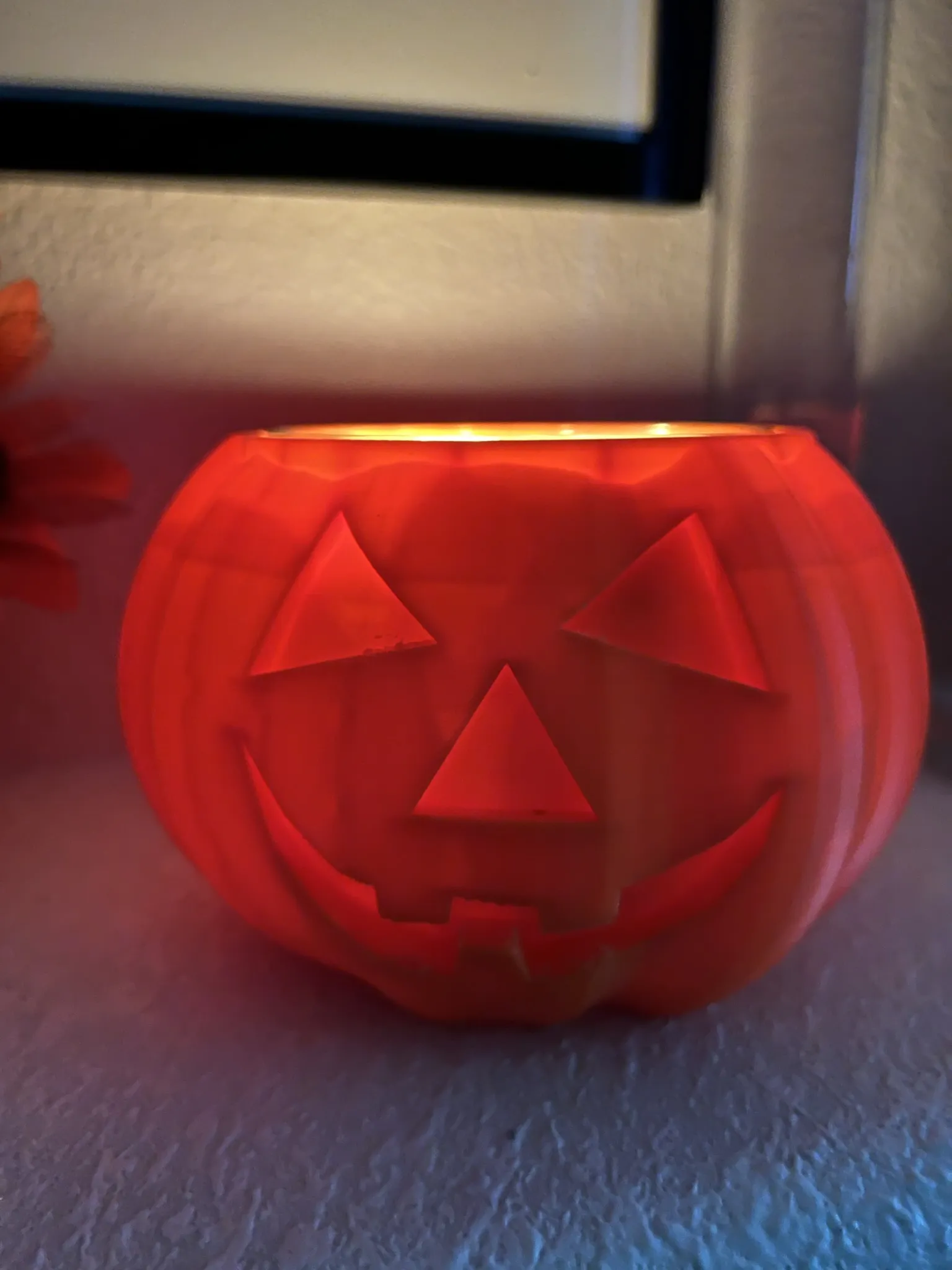 Giá đỡ nến Jack O Lantern cho mùa Halloween