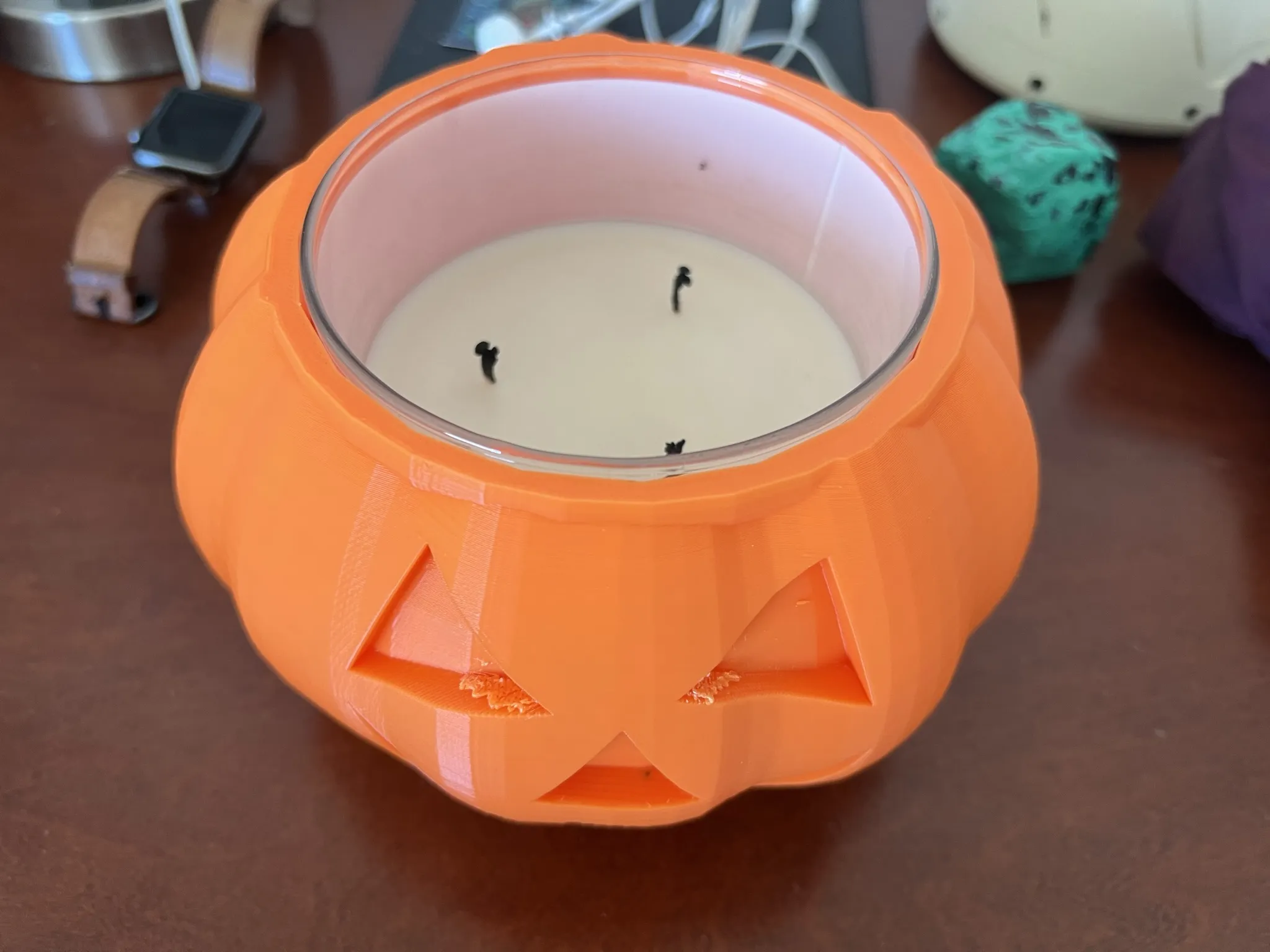 Giá đỡ nến Jack O Lantern cho mùa Halloween
