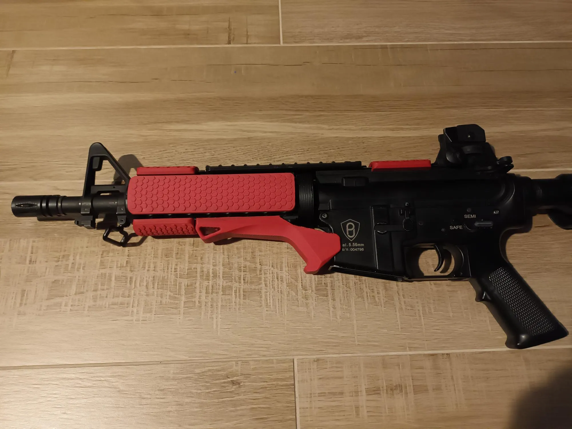 Nắp Che Ray Picatinny Ngắn Họa Tiết Lục Giác