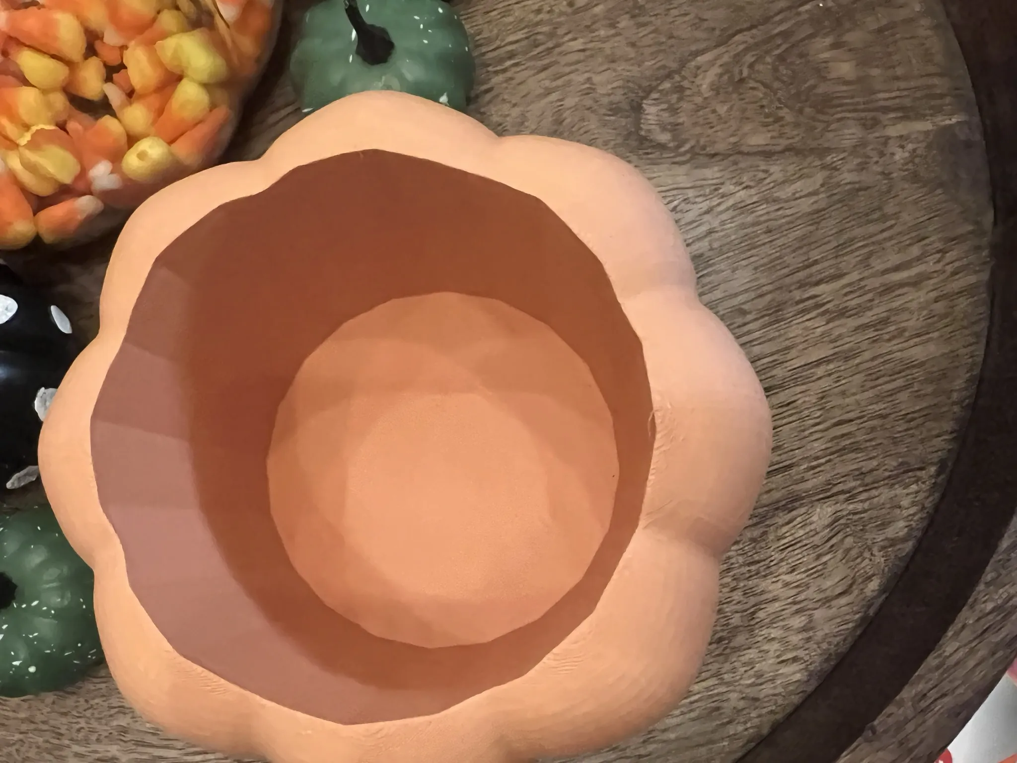 Giá đỡ nến hình bí ngô cho nến 3 wicks Bath and Body Works