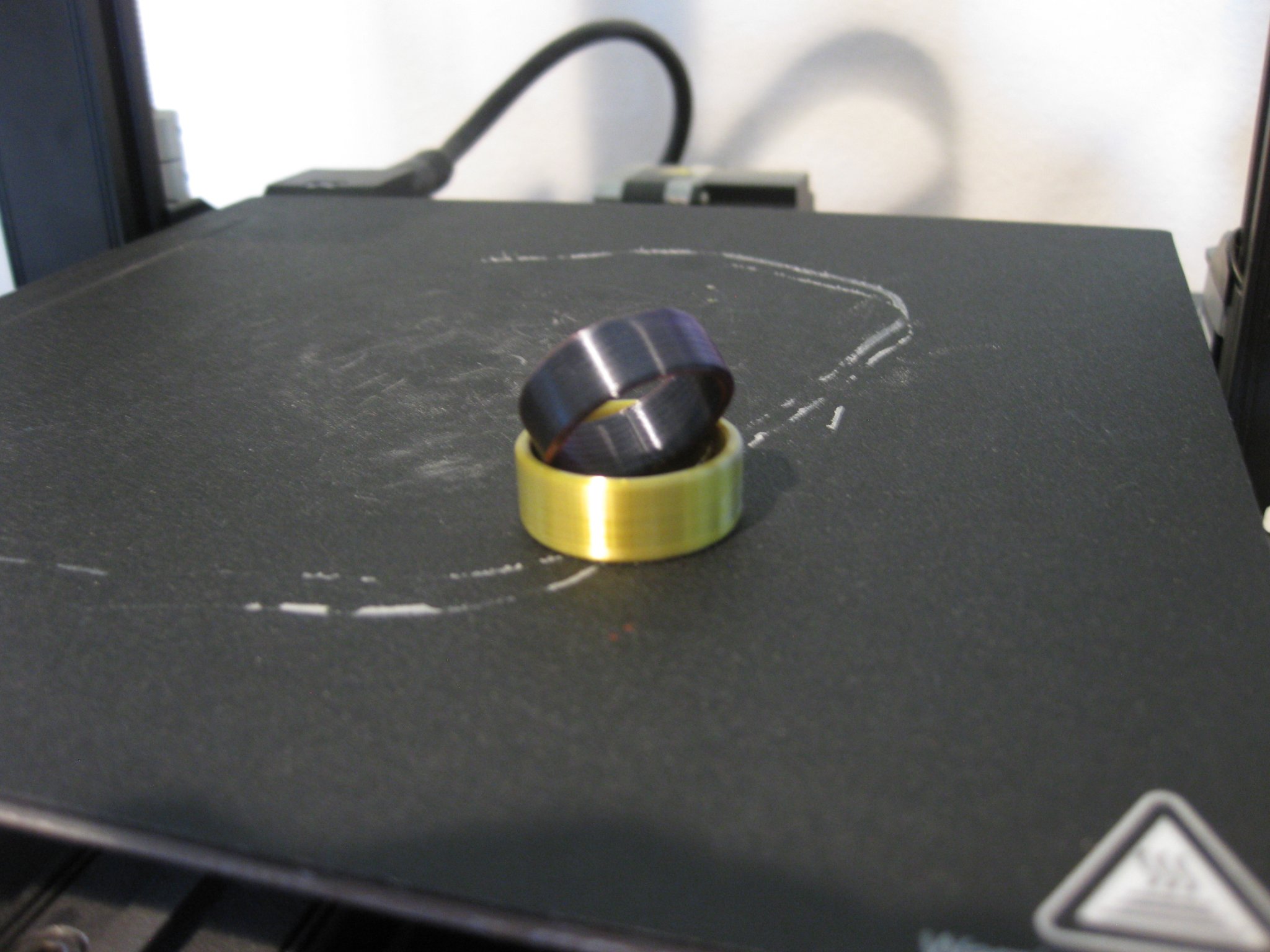 Nhẫn trơn đơn giản dễ in nhanh chóng