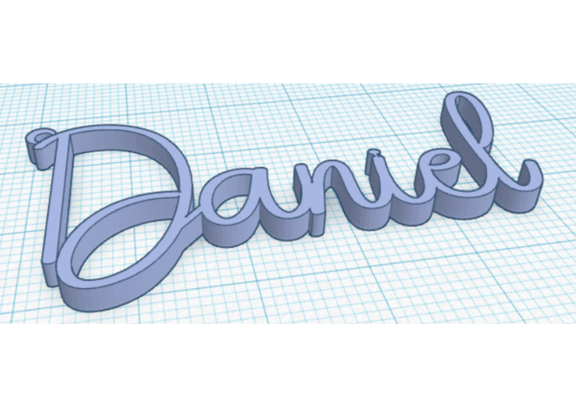 Llavero tên cá nhân 3D độc đáo