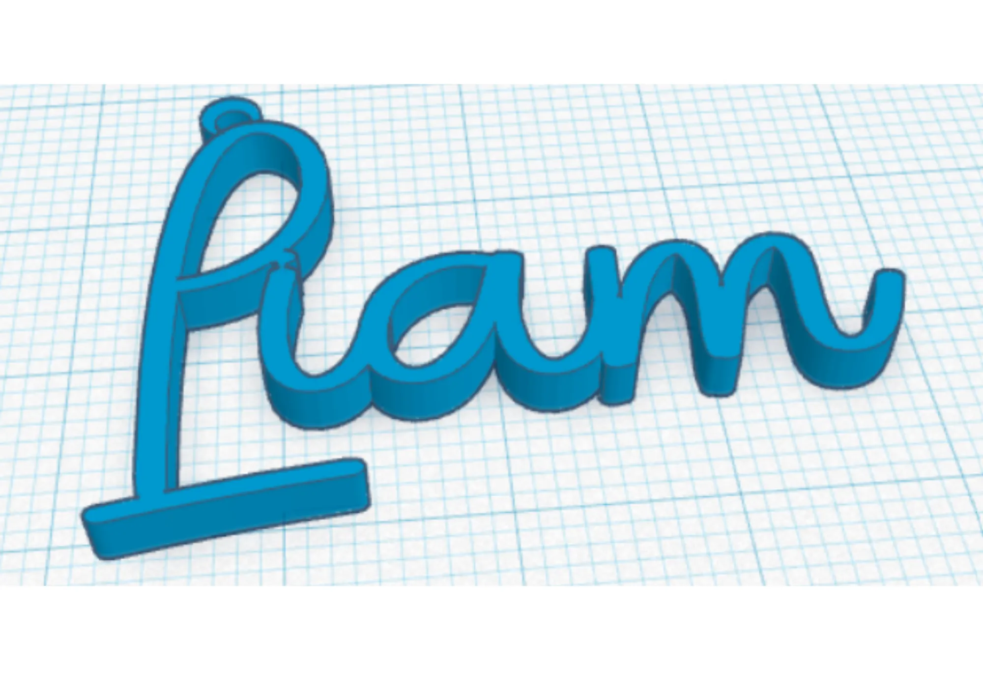 Llavero tên cá nhân 3D độc đáo