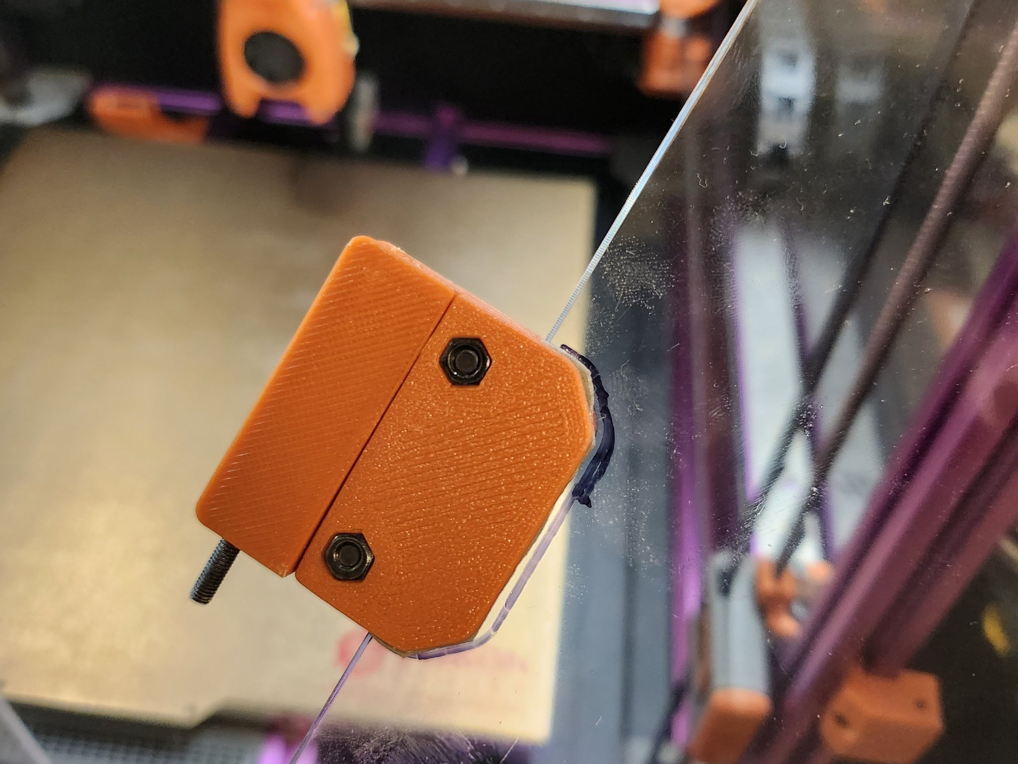 Bản lề kẹp dễ in cho máy in Voron 1515 và 2020