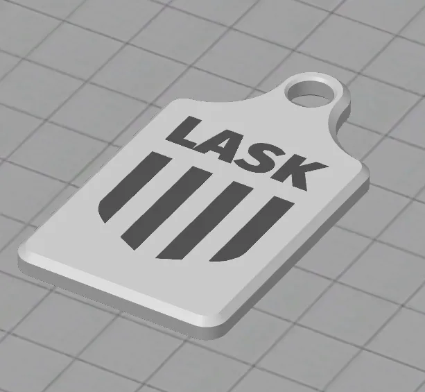 Móc khóa Lask đen trắng dành cho người yêu thích Lask