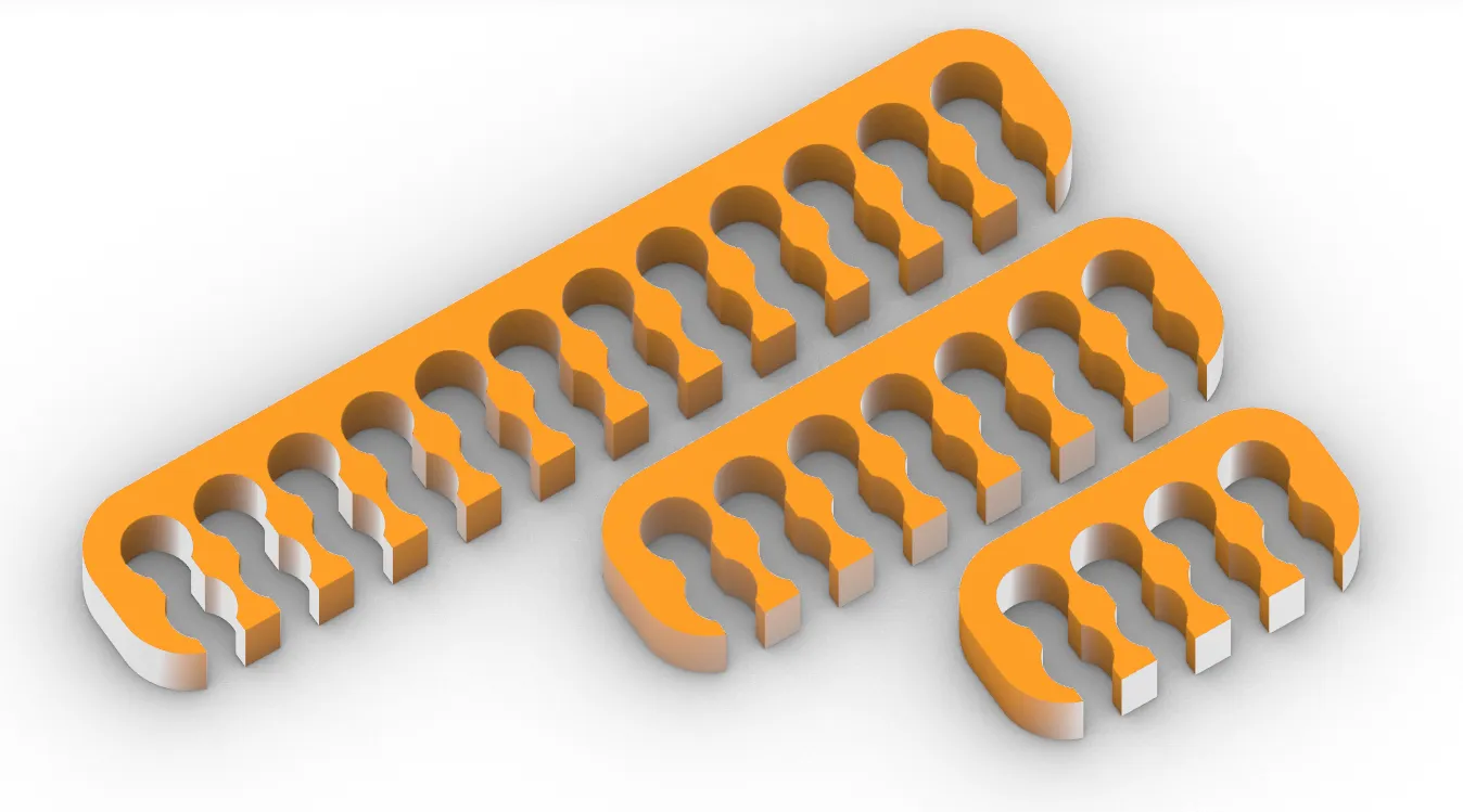 Công cụ quản lý cáp PC với kích thước 24 pin, 14 pin và 4 pin