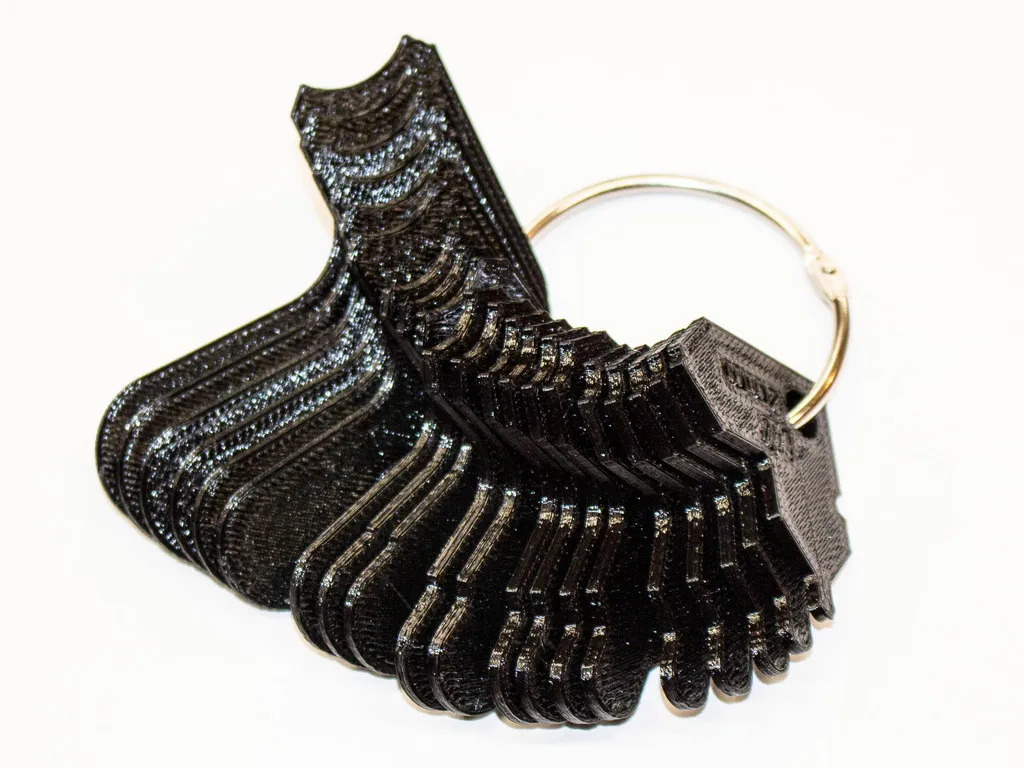 Thước đo bán kính tùy chỉnh - Đơn vị mét