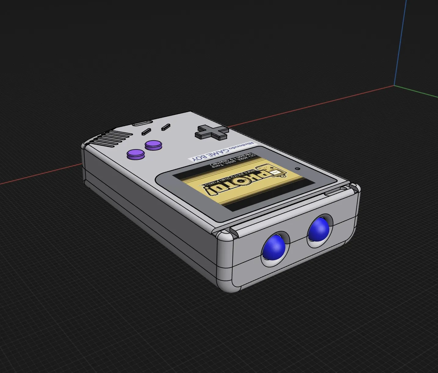 Đèn LED Gameboy đa năng với chức năng điều khiển từ xa