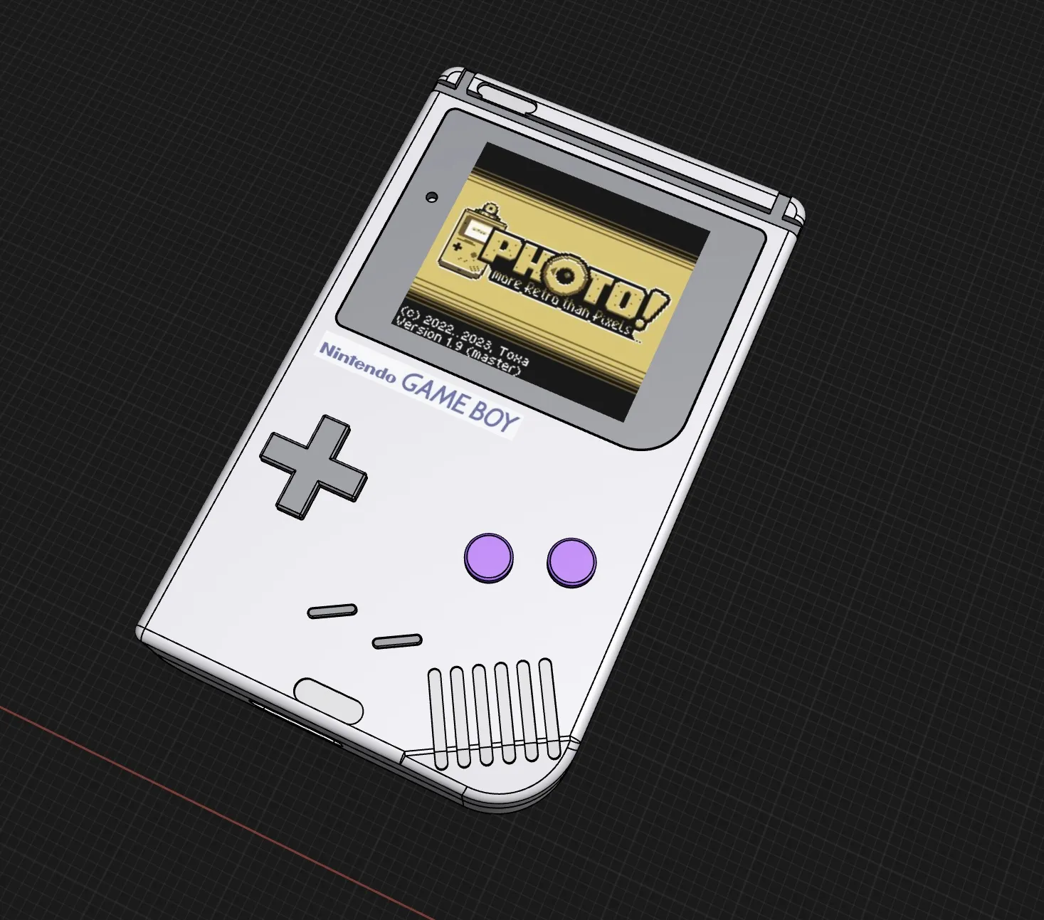 Đèn LED Gameboy đa năng với chức năng điều khiển từ xa