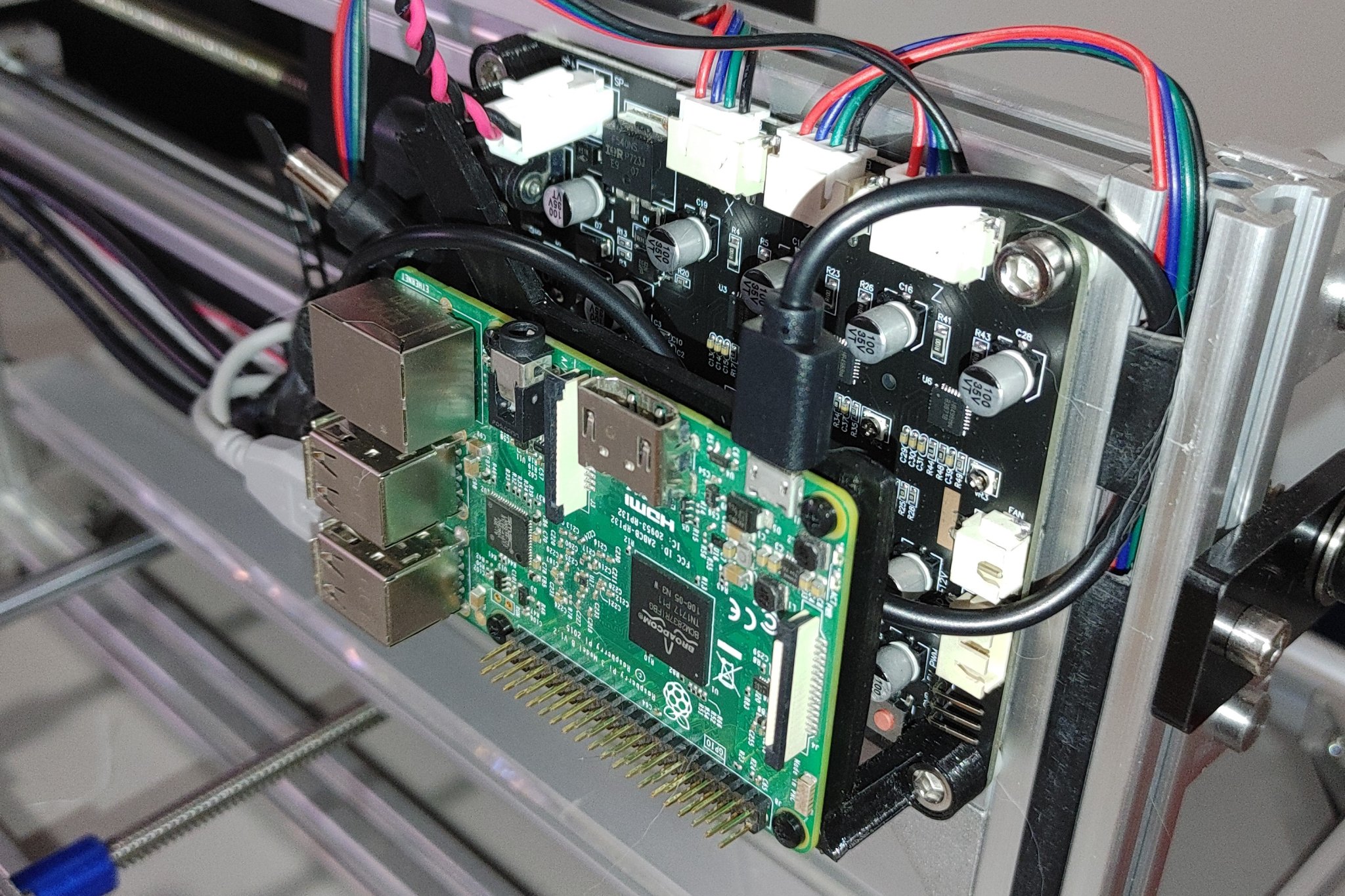 Giá đỡ Raspberry Pi cho bo mạch CNC 3018