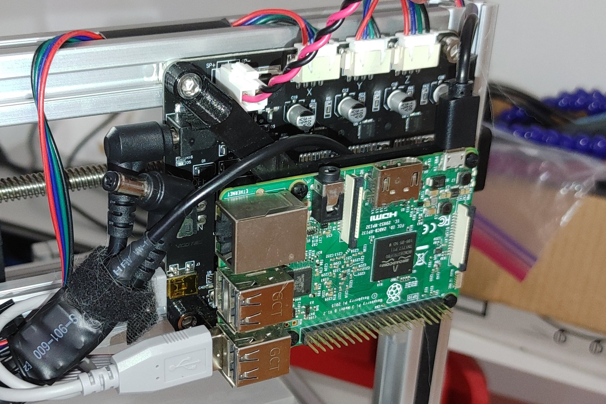 Giá đỡ Raspberry Pi cho bo mạch CNC 3018