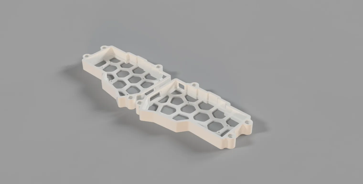 Vỏ case VOID Corne CRKBD - 6 cột cho Typeractive