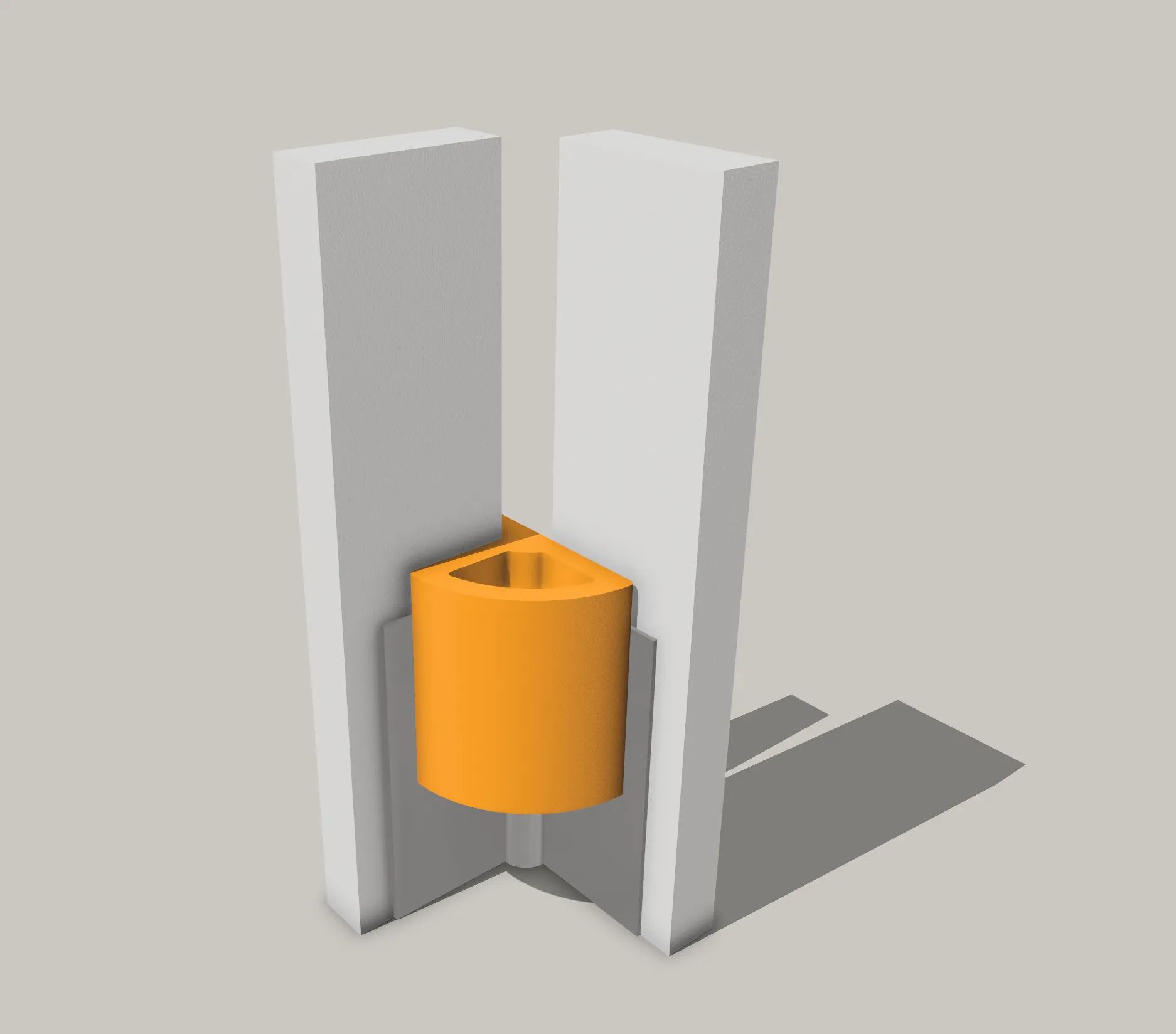 Cái chặn cửa bản lề giữ cửa mở 90 độ