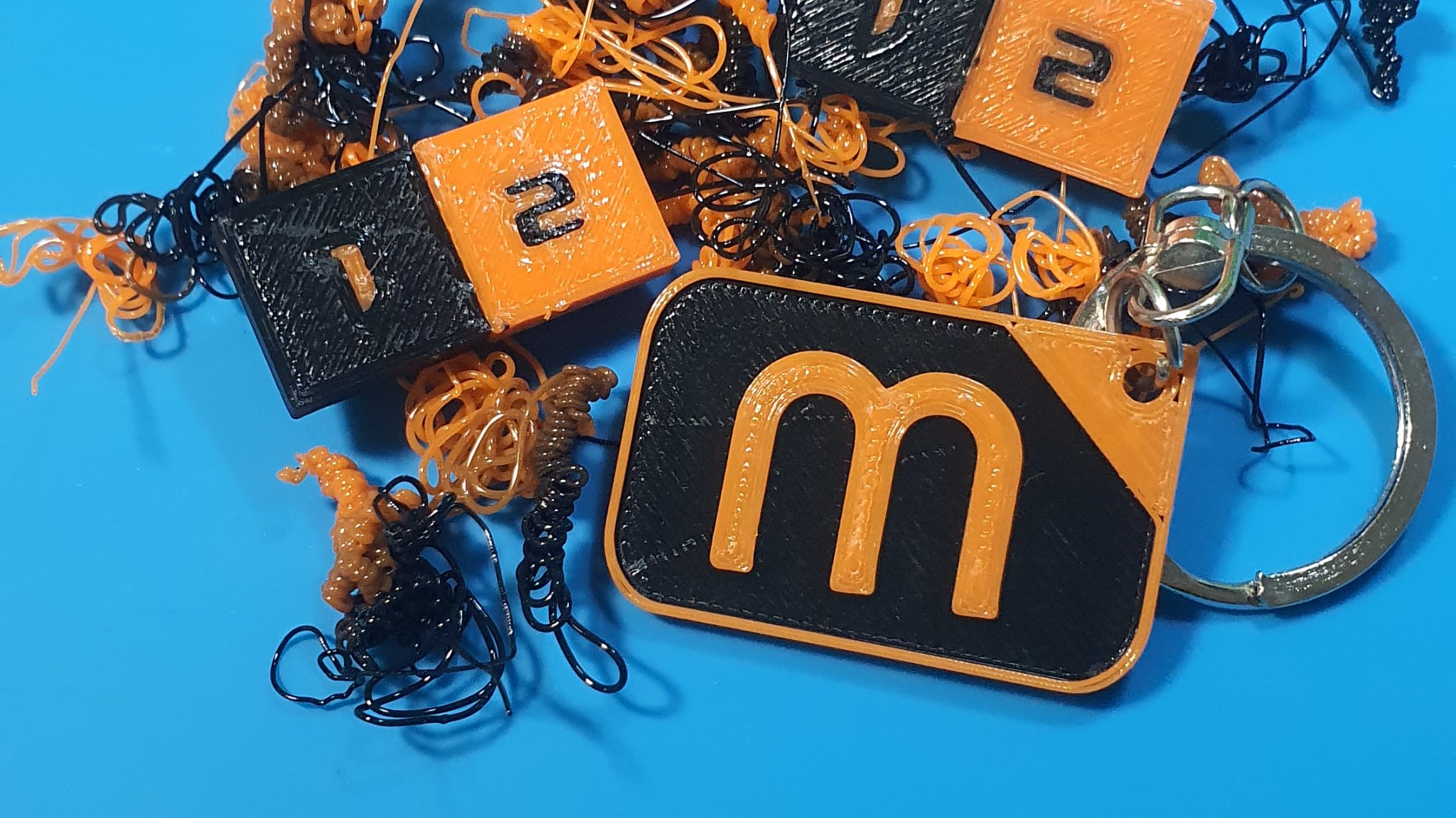 Móc khóa biểu tượng cá marlin in BAFS