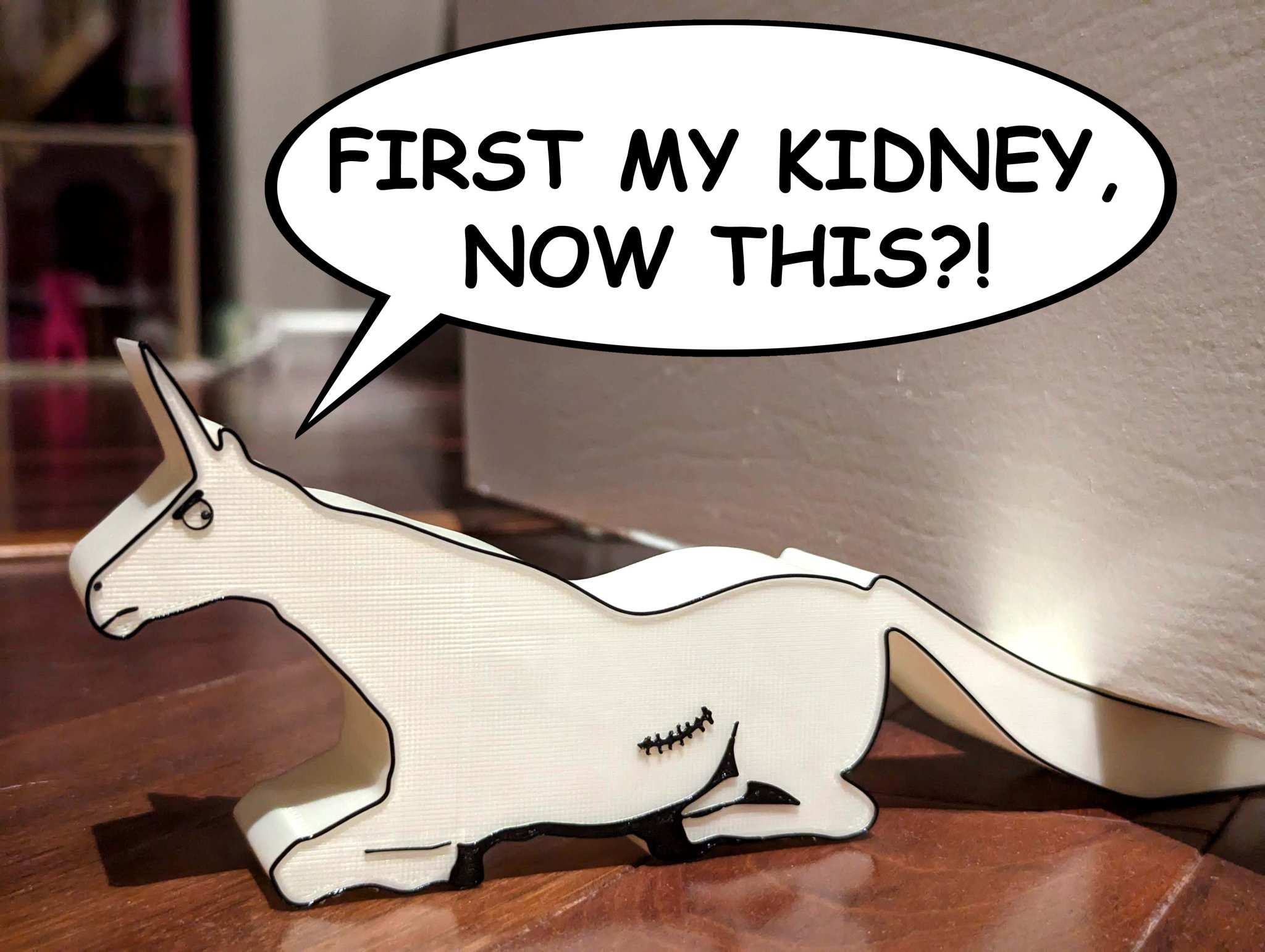 Giá đỡ cửa Charlie the DoorStopicorn phong cách hoạt hình