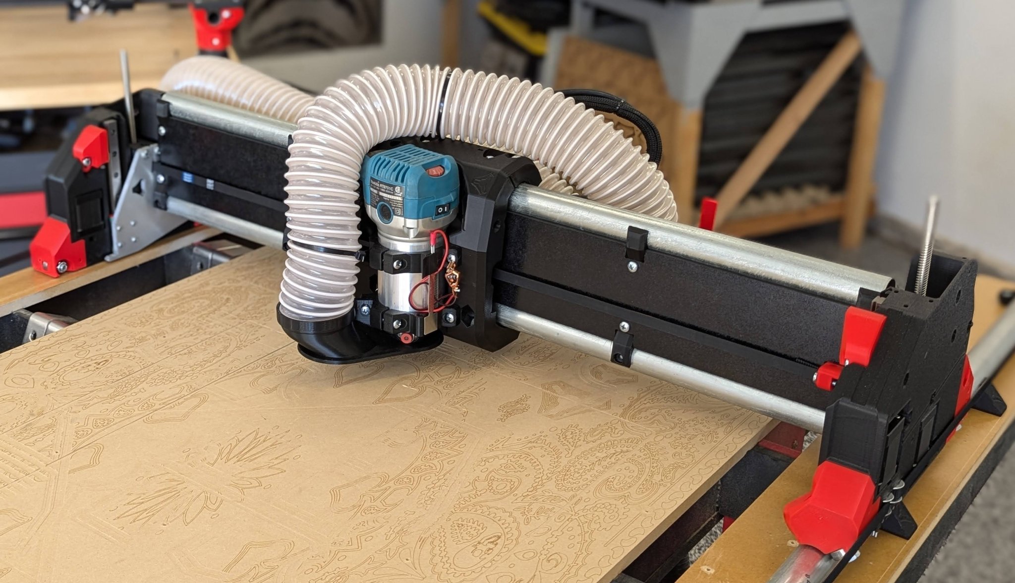 LowRider 4 CNC - Máy CNC Tự Làm Khổ Lớn