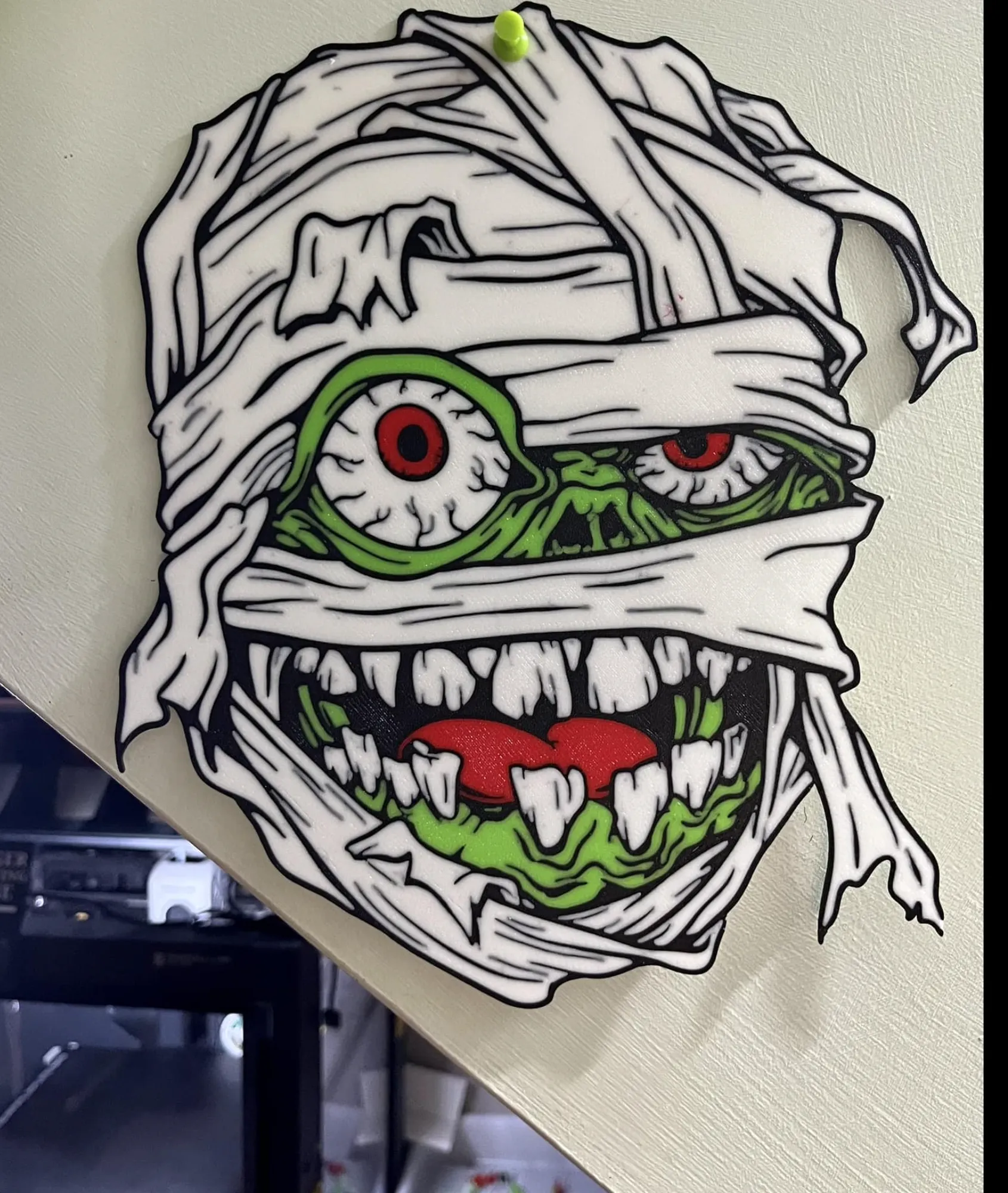 Mô hình xác ướp nghệ thuật cho trang trí Halloween