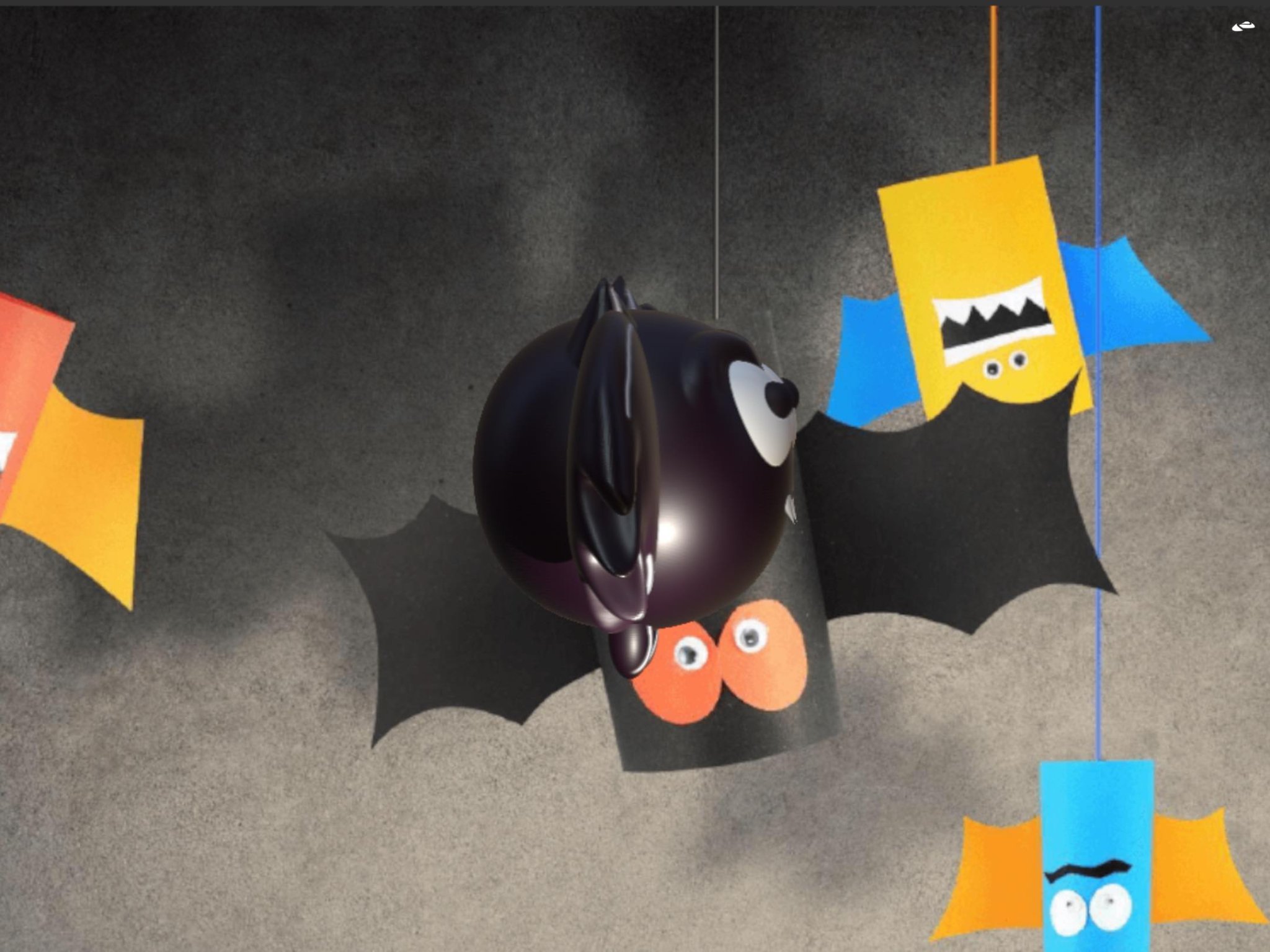 Dơi Halloween nghệ thuật độc đáo từ Nomad