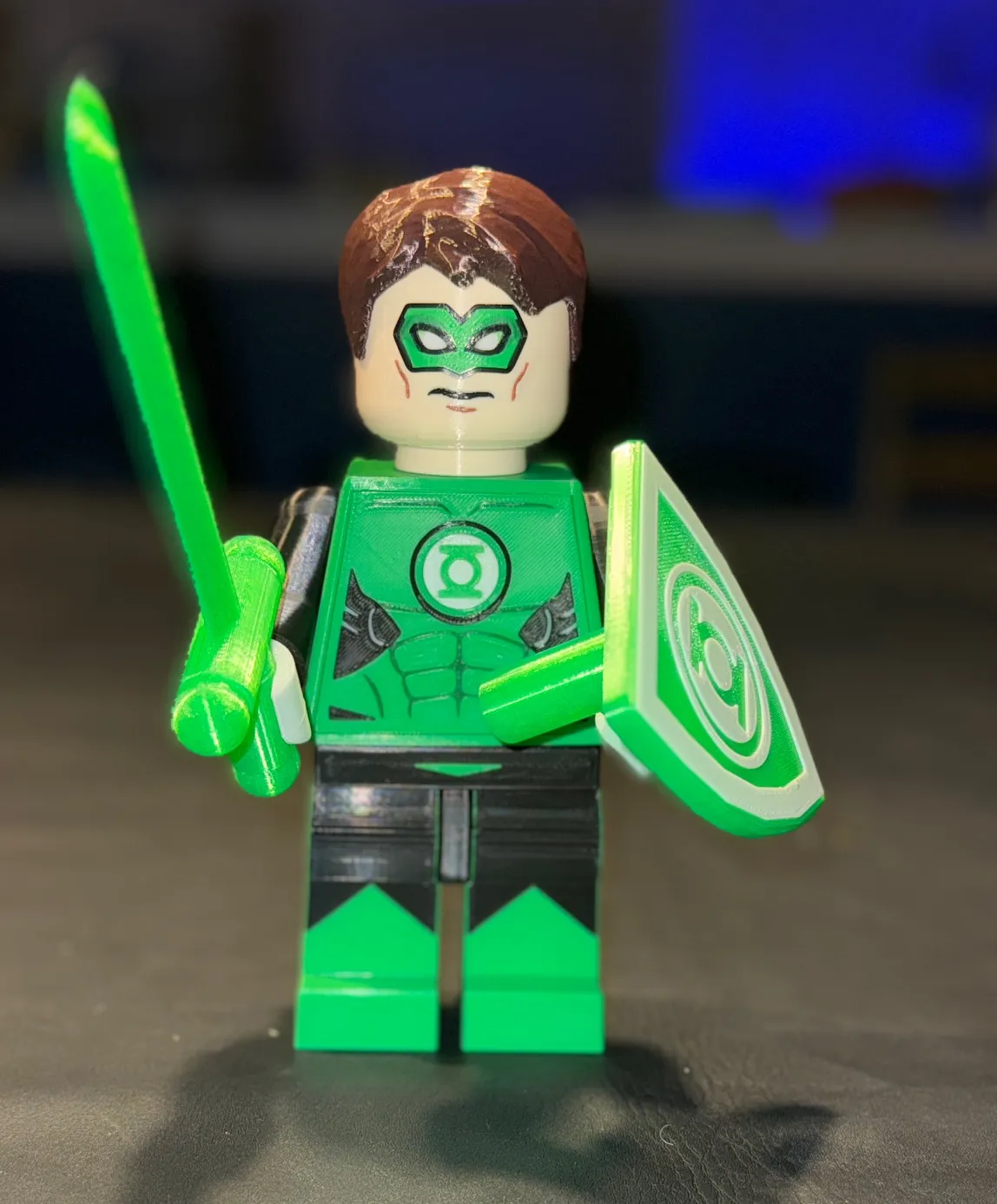 Mô hình Green Lantern Brick MegaFigure (Tỉ lệ 5:1)