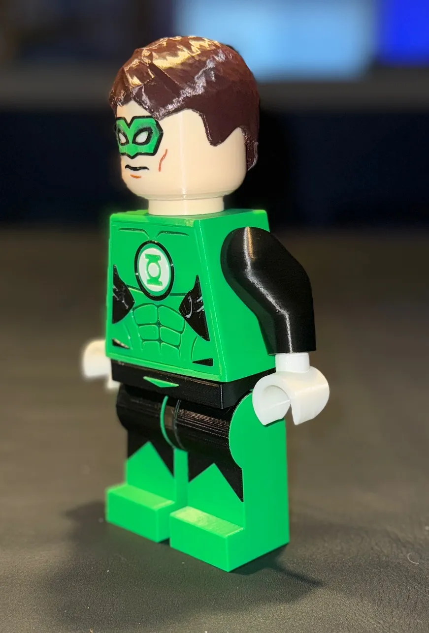 Mô hình Green Lantern Brick MegaFigure (Tỉ lệ 5:1)