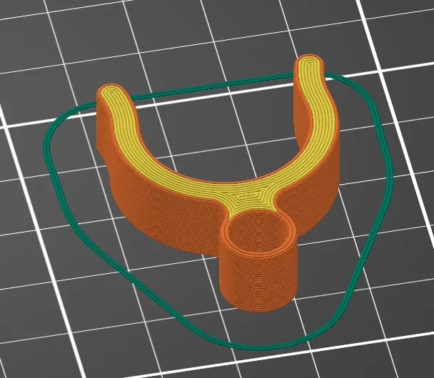 Khối chặn giá đỡ cuộn filament MK4 MK3