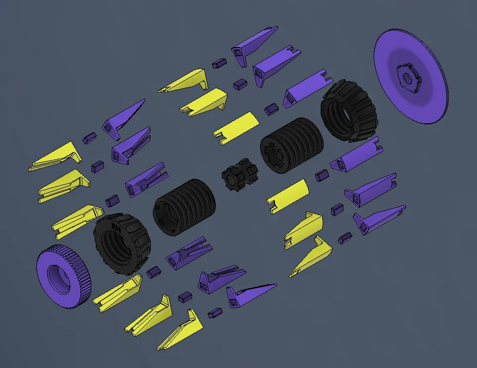 Giá đỡ cuộn mở rộng cho máy in 3D Ankermake M5