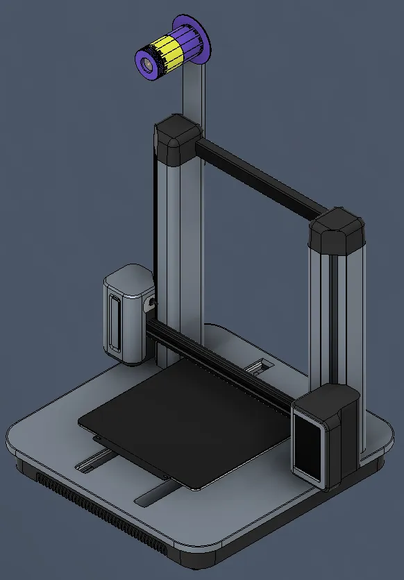 Giá đỡ cuộn mở rộng cho máy in 3D Ankermake M5
