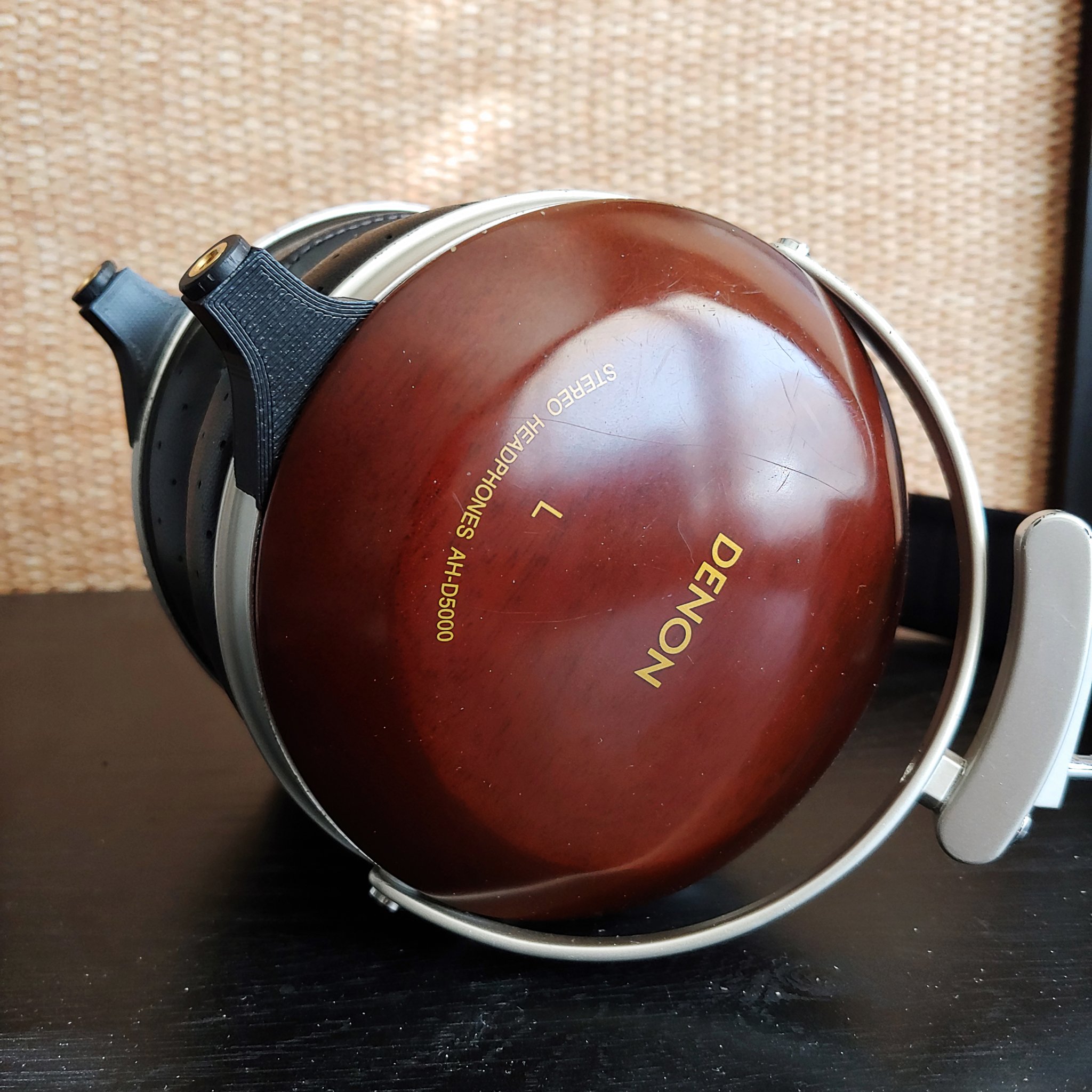 Bộ chuyển đổi giắc cắm 3.5mm cho tai nghe Denon/Fostex/E-MU có dây cáp có thể tháo rời