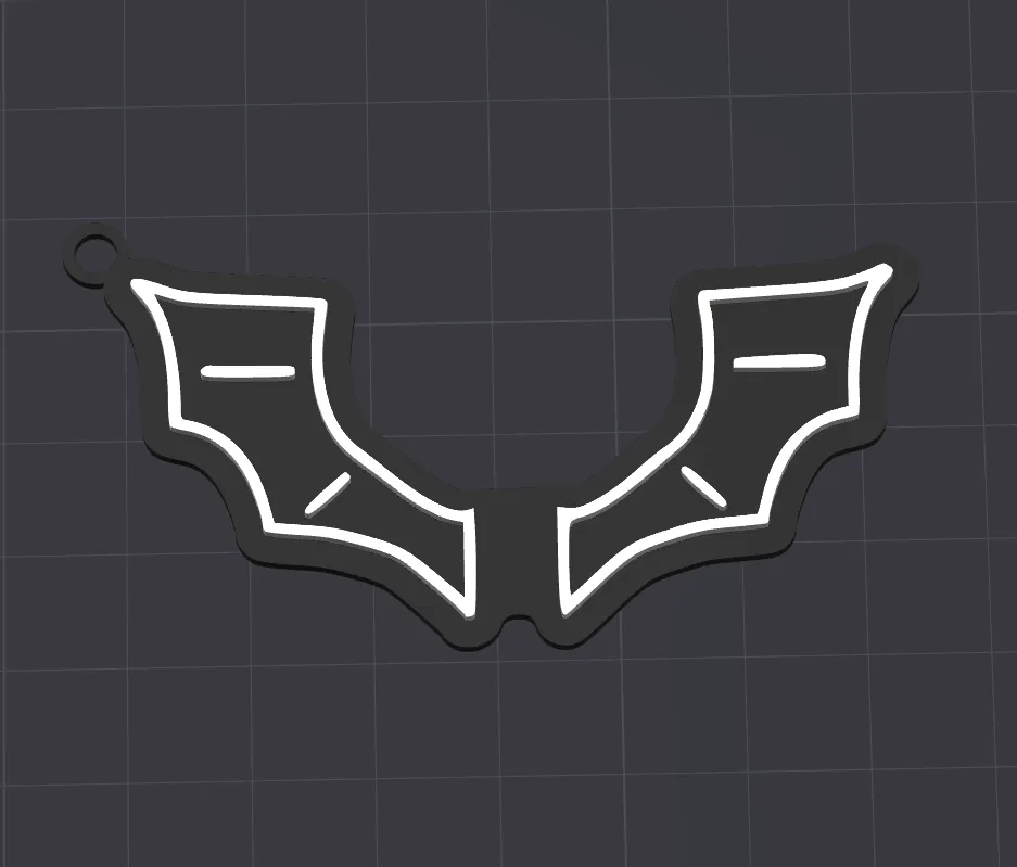 Móc Khóa Duki Cánh Quỷ