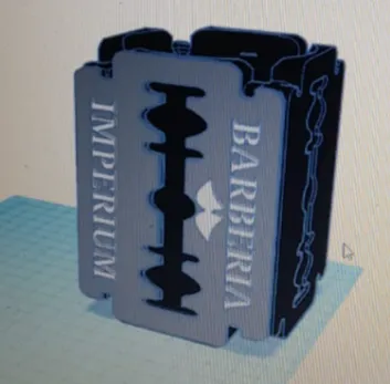 Giá đỡ lược kiểu dao cho tiệm cắt tóc