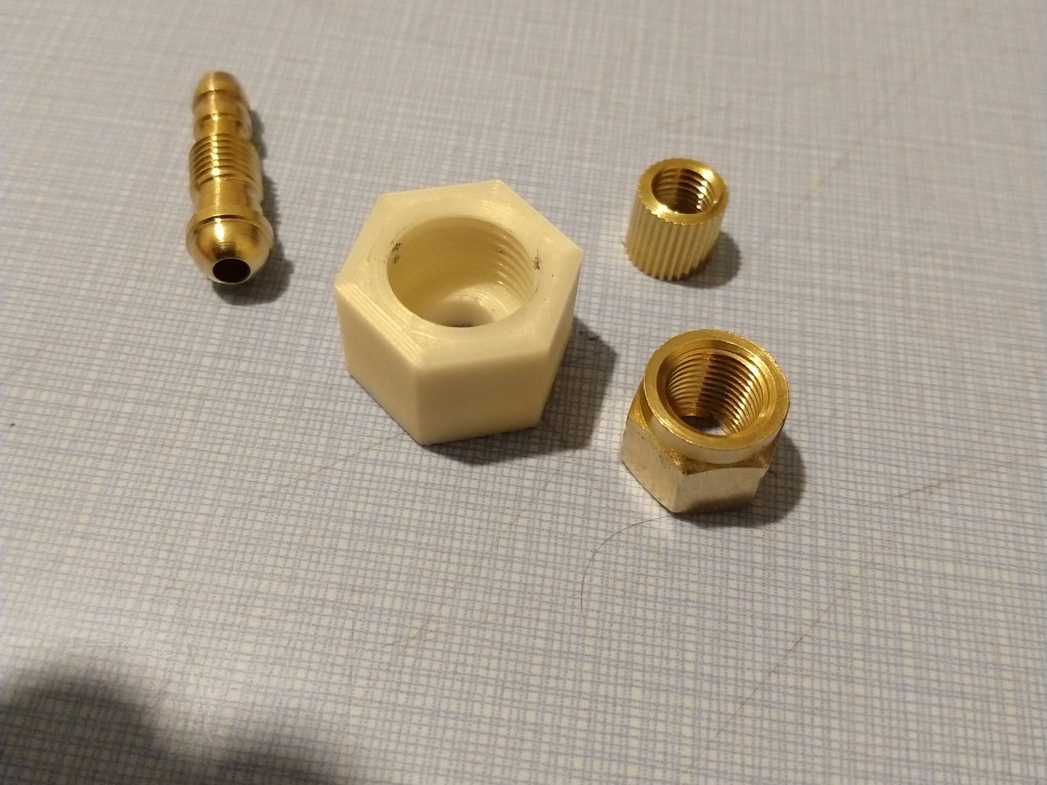 Đai ốc M16x1.5 thay thế cho đầu hàn TIG