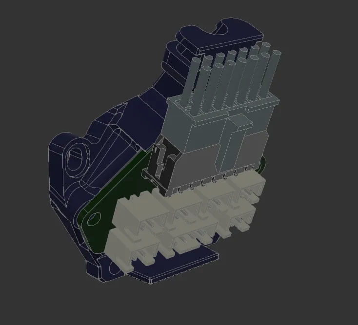 Giá đỡ umbilical siêu nhẹ cho máy in Voron V0.2 (R1)