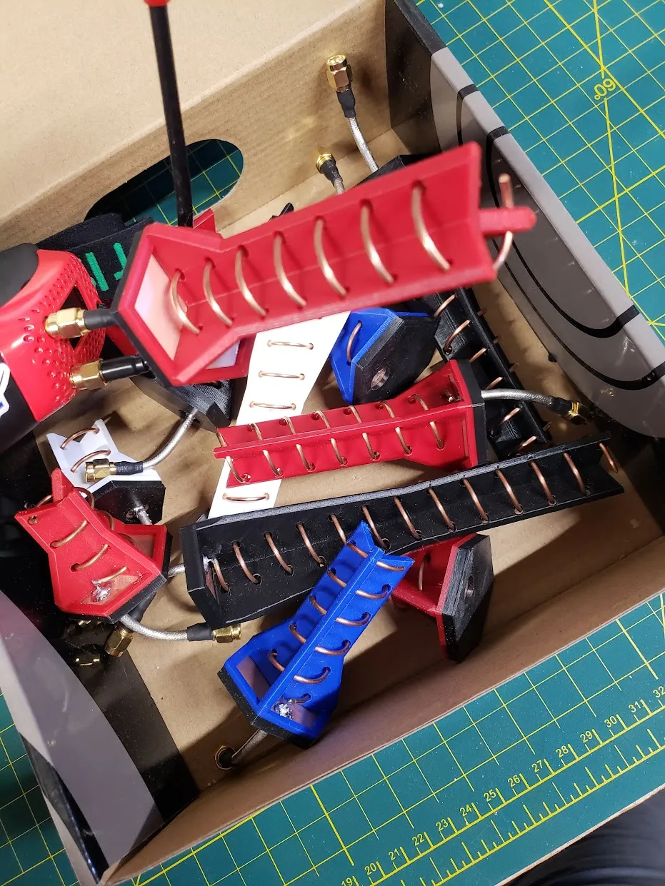 Antenna xoắn Bestagon 5.8 GHz và 2.4 GHz